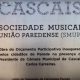 Inauguração das Obras de Requalificação, Sociedade Musical União Paredense, Zilda Costa Silva, Carlos Carreiras, Pedro Arando