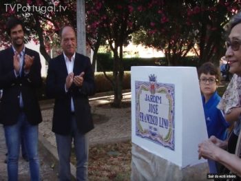 Descerramento de Placa Toponímica, José Francisco Lino, Carlos Carreiras, Presidente da Câmara Municipal de Cascais, Pedro Morais Soares, reportagens