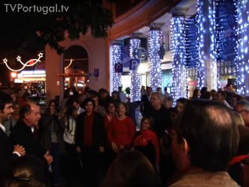 Iluminações de Natal, Inauguração, Estoril, Natal 2015, Comerciantes das Arcadas do Estoril, Carlos Carreiras, Cascais Televisão Portugal, Festas, TV WEB
