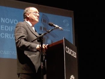 "Hoje, é de facto um dia, muito, muito feliz, porque todos temos capacidade de sonhar, projectar de definir objectivos e depois de correr atrás deles para os poder concretizar e hoje, concretizou-se um grande sonho que não é meu, é um sonho da comunidade." Carlos Carreiras, Presidente da C. M. de cascais. Reportagem, Imagem e Edição - António Assunção 2016 11 14
