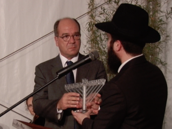 Celebração do Chanukah 2016, Festival das Luzes, Baía de Cascais, Rabino Eli Rosenfeld, Embaixadora de Israel, Carlos Carreiras, Cascais Televisão Portugal