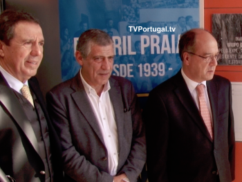 Inauguração da Nova Sede Social, Museu do Estoril Praia, Fernando Santos, Humberto Coelho, Carlos Carreiras, Alexandre Faria, Cascais Televisão Portugal