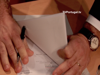 Campus Universitário, Faculdade de Medicina, Assinatura do Acordo, Carlos Carreiras, Isabel Capeloa Gil, Manuel Delgado, Isabel Vaz, Cascais, Televisão