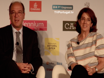 Apresentação da 3.ª Edição do Millennium Estoril Open, Carlos Carreiras, Palácio da Cidadela, João Sousa, Cascais, Televisão, Portugal