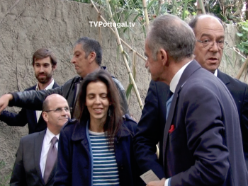 Assinatura de Protocolo, C. M. Cascais e Faculdade de Motricidade Humana de Lisboa, Frederico Pinho de Almeida, Carlos Carreiras, Cascais, Televisão