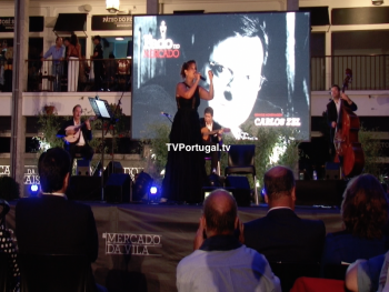 65.º Aniversário do Mercado da Vila, Homenagem a Carlos Zel, Carlos Carreiras, Fernando Ferreira Marques, Cascais, Portugal, Televisão