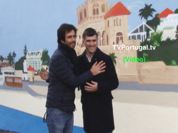 Arte Urbana, Inauguração, Estádio António Coimbra da Mota, Apoio Junta de Freguesia de Cascais Estoril, Pedro Morais Soares, Alexandre Faria, Portugal, Cascais, Televisão
