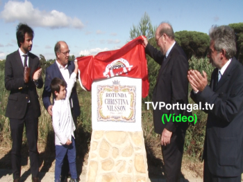Descerramento da Placa Toponímica, Rotunda Christina Nilsson 1946-2015, Pedro Morais Soares, Carlos Carreiras, José Robin de Andrade, Cascais, Televisão, Portugal