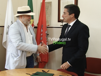 Assinatura do Protocolo, Junta de Freguesia de Alcabideche, RE-Food, José Filipe Ribeiro, Hunter Halder, Cascais, Televisão, Portugal