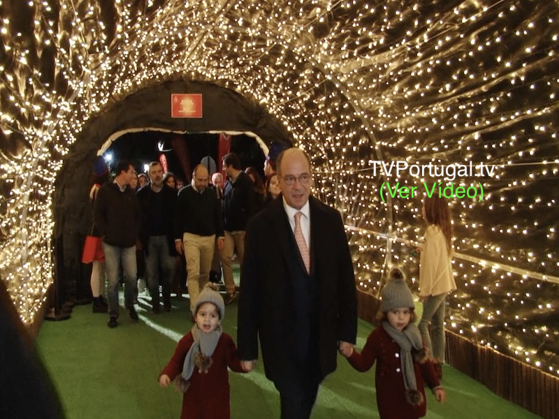 Vila Natal, Cascais 2018, Parque Marechal Carmona, Carlos Carreiras, Miguel Pinto Luz, Nuno Piteira Lopes, Pedro Morais Soares, Cascais, Portugal, Televisão