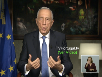 Mensagem de Ano Novo do Presidente da República, Marcelo Rebelo de Sousa, Presidente da República Portuguesa, Cascais, Televisão, Portugal