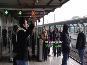 A Ópera Vai à Rua, Estação CP Carcavelos, Junta Freguesia Carcavelos Parede, La Traviata, Cascais, Televisão, Portugal, Nuno Alves