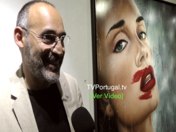 "O Brilho em Ti" Galeria de Arte do Casino Estoril, Gustavo Fernandes, Cascais, Televisão, Portugal, Galeria de Arte, Reportagem