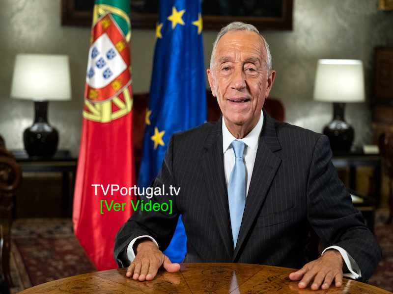 Mensagem do Presidente da República, Eleições para o Parlamento Europeu 2019, Marcelo Rebelo de Sousa, Cascais, Televisão, Portugal