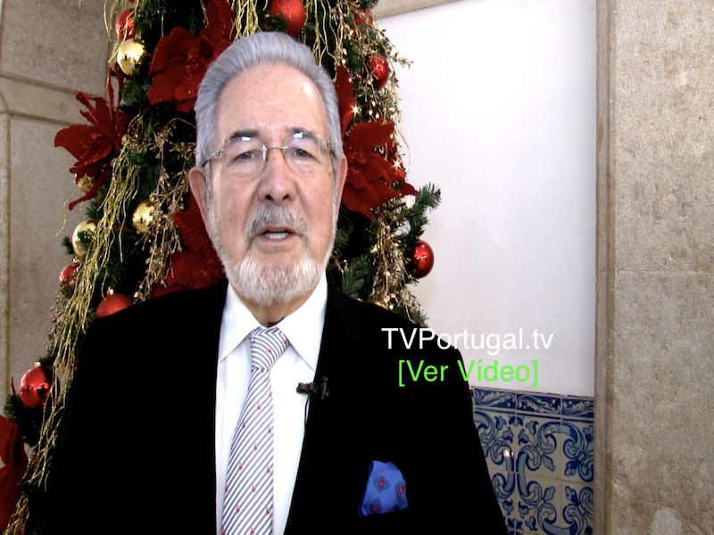 Mensagem Natal 2019, Isaltino Morais, Presidente CM Oeiras, Portugal, Televisão, Reportagem, Oeiras, Natal, Câmara Municipal