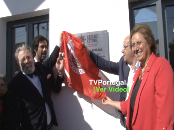 Inauguração do Espaço + Alapraia, Junta Freguesia Cascais Estoril, Pedro Morais Soares, Carlos Carreiras, Televisão, Portugal, Cascais