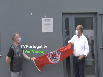 Inauguração das Obras de Requalificação do Carrascalense, Nuno Piteira Lopes, Rui Abreu, Carlos Carreiras, Portugal, Televisão, Cascais
