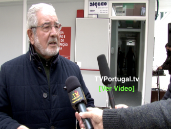Inauguração de Novas Instalações da Área Dedicada a Resposta COVID em Algés, Isaltino Morais, Portugal, Televisão