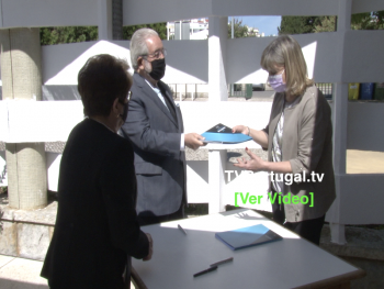 Inauguração das Novas Instalações da Universidade Sénior de Oeiras, Isaltino Morais, Oeiras, Francisco Rocha Gonçalves, Portugal, Televisão