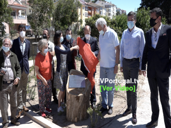 Inauguração dos Bosques da Ribeira dos Mochos e Outeiro dos Cucos, Portugal, Carlos Carreiras, Pedro Morais Soares, José Filipe Ribeiro