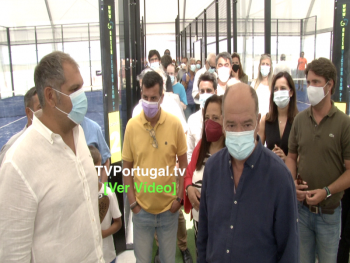 Inauguração do ZONE PRO PADEL | São Domingos de Rana, Portugal, Televisão, Notícias, Reportagem, Frederico Nunes